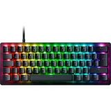 Razer Huntsman V3 Pro Mini - 60% Analog-Optisches E-Sports Gaming Tastatur, Opto-Mechanical, Razer Analog Optical Kabelgebunden, Schwarz