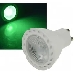 5W LED Spot GU10 LDS-50 200lm 38° - Dekostrahler Lichtfarbe grün