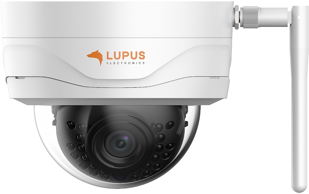 Lupus Electronics LUPUSNET HD - LE204 WLAN 3 Megapixel Kamera, SD-Kartenslot, IP67& IK10 zertifiziert, Nachtsicht