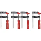 Connex COXT865210 Bastler Schraubzwinge, Mehrfarbig, 100 x 50 mm, 2 Stück,Mehrfarbig (Packung mit 2)