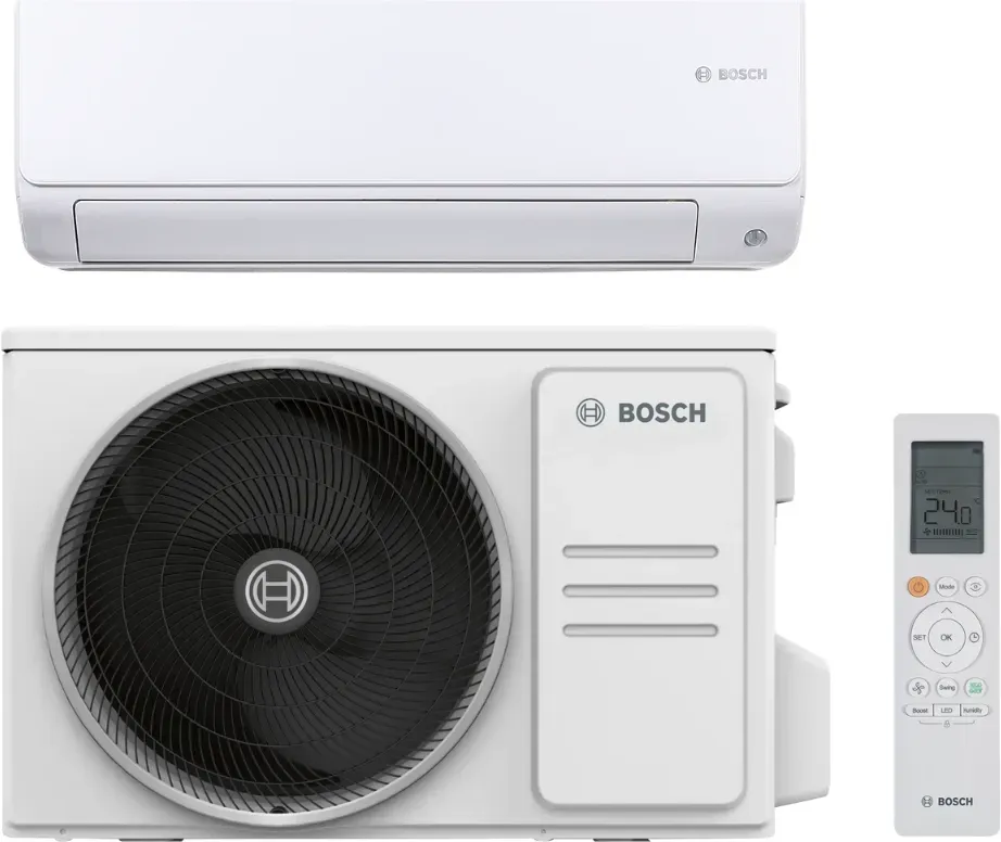 Inverter-Klimaanlage Bosch Bosch Climate 6000i CL6001i-Set 70 WE – 24 000 BTU, Maximale Effizienz und intelligenter Komfort A+++