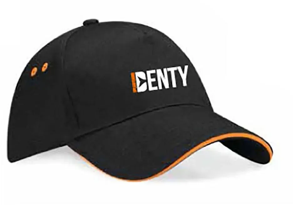 Denty Europeenne Kappe - Black / White - One Size
