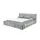 Möbel Kraft Bexley 180 x 200 cm Grau