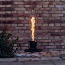 höfats Tischfeuer SPIN 1200 Ø 40 cm Schwarz