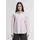URBAN CLASSICS Ladies Oversized Striped Blouse Pink/Weiß M