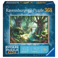 Ravensburger Escape Kids Magic Forest Kontur-Puzzle 368 Teile,