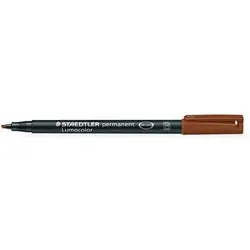 STAEDTLER 314-7 Folienstift Lumocolor permanent B braun