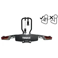 Thule EasyFold XT F 3 aluminium/black für 3 Fahrräder