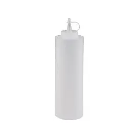 APS Quetschflasche Ø 6,5 cm H: 24 cm 0,65 Liter Weiß