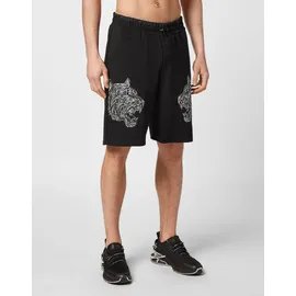 Plein Sport Shorts Tiger schwarz | weiß 31-32