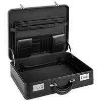 d & n D&N Business Line Aktentasche, 46 cm, 17L, Schwarz