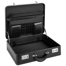 d & n D&N Business Line Aktentasche, 46 cm, 17L, Schwarz