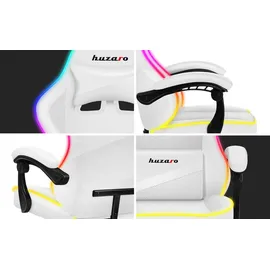 huzaro Force 4.4 RGB Gaming Stuhl Weiss