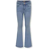 KIDS ONLY Kogroyal LIFE REG FLARED Pim020 Noos Jeans, Light Blue Denim, 164