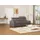 vente-unique - Schlafsofa 4 Vizir - Polyester - grau