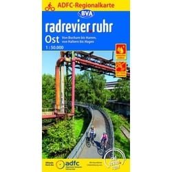 ADFC-Regionalkarte radrevier.ruhr Ost