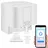 Luminea Home Control Taster Smarter Schalter-Aufsatz