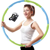 Hula Hop Schaumstoff-sport-schlankheitsmatte, Blaugrün, 95 Cm, 1,15 Kg