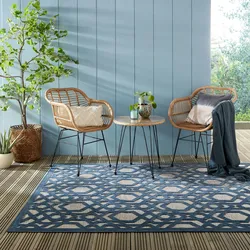 Kadima Design Rutschfester & Langlebiger `Stour Liam` Teppich, Geometrisches Muster. 200x290 cm