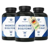 Magnesium Kapseln Vegan - Magnesium Bisglycinat, Made in DE 1080 St