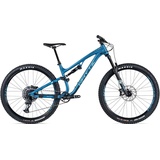 Whyte Bikes Whyte T-140 RS Matt Diesel Light Blue/Slate 2023 29 Zoll Enduro Mountainbike 12 Gang Fully Fahrrad Trailbike XL