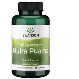 Swanson Health Products Full Spectrum Muira Puama Root 400 mg Kapseln 90 St.