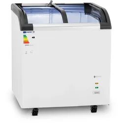 Royal Catering Gefriertruhe - 180 L -  - Glastüren