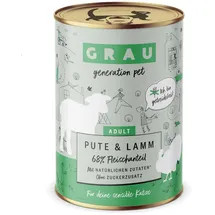 Grau Schlemmertöpfchen getreidefrei 6 x 400 g - Lamm