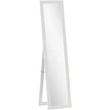 Standspiegel, Ganzkörperspiegel mit Ständer, freistehender Wandspiegel, 37 x 1