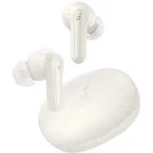 Soundcore by Anker P2 Mini True-Wireless Earbuds In-Ear Kopfhörer, 10mm Audiotreiber, intensiver Bass, EQ, Bluetooth 5.2, 32 Std Akku, Aufladen mit USB-C, minimalistisches Design(Champagnerweiß)