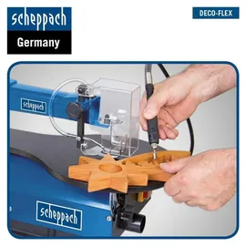 SCHEPPACH Dekupiersäge SET 64 tlg Werkzeugset 60 Sägeblätter DECO-FLEX |