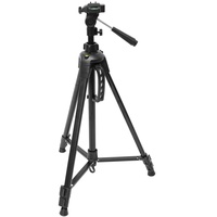 Eyepower YU-016 Dreibein Stativ 160 cm 3-Wege Kopf Schnellkupplungssystem