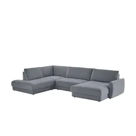 Lounge Collection Wohnlandschaft Chenille 3-Sitzer Beige