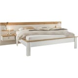 Home Affaire Schlafzimmer-Set »Westminster«, Bett Liegefläche 180/200cm und 2 Wandpaneele weiß
