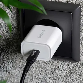 Crong USB-C Power Delivery 20W Wandladegerät Weiß