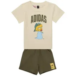 adidas  Kleider & Outfits The Simpsons Tee Set Kids  in Braun, 6 / 9 Monate
