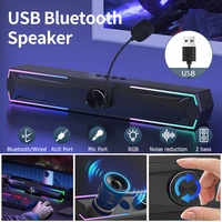 Computer Bluetooth Lautsprecher Kabelgebundene USB-Soundbar für Laptop Desktop