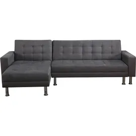 habitat garten Eckcouch Polyester 4-Sitzer Grau
