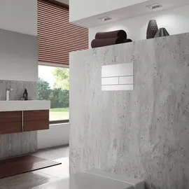 TECE TECEsquare II Met. WC-Betätigungsplatte Chrom glänzend