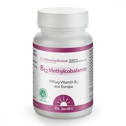 Dr. Jacob's Vitamin B12 Methylcobalamin hochdosiert vegan