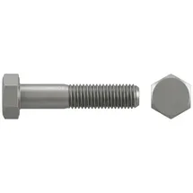 Industrial Quality Supplies Sechskantschraube DIN 960 Schaft M36 x 160 10,9 1 Stück