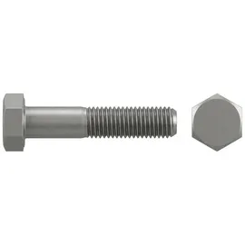Industrial Quality Supplies Sechskantschraube DIN 960 Schaft M36 x 160 10,9 1 Stück
