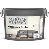 Schöner Wohnen Glimmerfarbe Crystal White 2,5 l