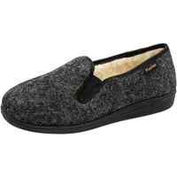 Fischer Markenschuh Pantoffeln Schwarz 47