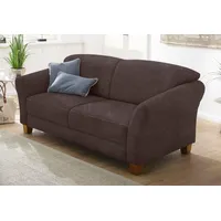 Home Affaire "Gotland", braun (dunkelbraun), B:192cm H:84cm T:89cm, Luxus-Microfaser ALTARA NUBUCK (100% Polyester);90% Polyester/10% Polyamid Luxus-Microfaser (100% Polyester);Struktur (100% Polypropylen), Sofas, in drei Bezugsqualitäten