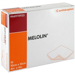 Melolin 10x10cm Wundauflagen steril