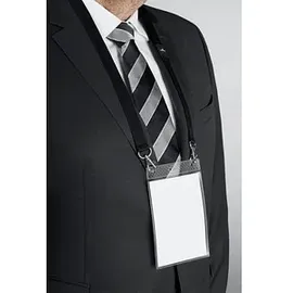 Durable EVENT Namensschilder mit Textilband 10,5 x 14,8 cm