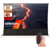 Celexon UST Hochkontrast Bodenscheren Leinwand - HomeCinema Plus 100" weiß