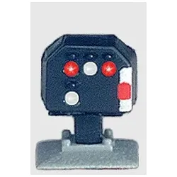 Märklin Licht-Gleissperrsignal tief, Z (1:220), 15 Jahr(e), Blau, Grau