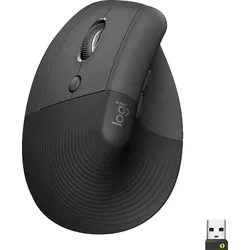 LOGITECH Lift Left Vertikale Ergonomische Maus, Graphite